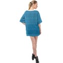 Sea Waves Oversized Chiffon Top View2