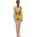  Abstract geometric design   geometric fantasy  Terrazzo  Center Cut Out Swimsuit View2