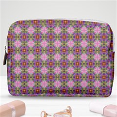 Seamless Psychedelic Pattern Make Up Pouch (medium) by Jancukart