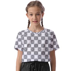 Seamless Tile Derivative Pattern Kids  Basic Tee by Jancukart