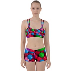 Bubble Gum Perfect Fit Gym Set by artworkshop