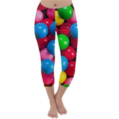 Bubble Gum Capri Winter Leggings  by artworkshop