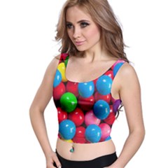 Bubble Gum Crop Top by artworkshop