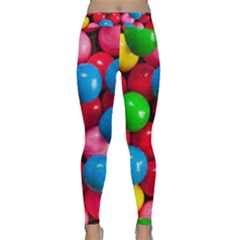 Bubble Gum Classic Yoga Leggings by artworkshop