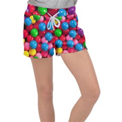 Bubble Gum Velour Lounge Shorts by artworkshop