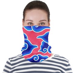 Batik Megamendung Face Seamless Bandana (adult) by artworkshop