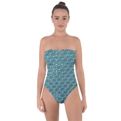 Bubble Wrap Tie Back One Piece Swimsuit by artworkshop