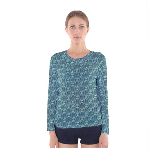 Bubble Wrap Women s Long Sleeve Tee by artworkshop