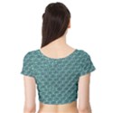 Bubble Wrap Short Sleeve Crop Top View2