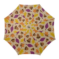 Seamless Verson Of Fal Pattern Golf Umbrellas by Jancukart