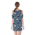 Sushi Pattern Shoulder Cutout One Piece Dress View2