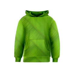 Banana Leaf Kids  Pullover Hoodie by artworkshop