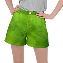 Banana Leaf Ripstop Shorts by artworkshop