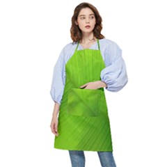 Banana Leaf Pocket Apron by artworkshop