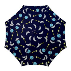 Space-pattern-colour Golf Umbrellas by Jancukart