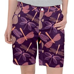 Dragonfly-pattern-design Pocket Shorts by Jancukart