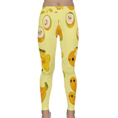 Banana Cichlid Classic Yoga Leggings by artworkshop