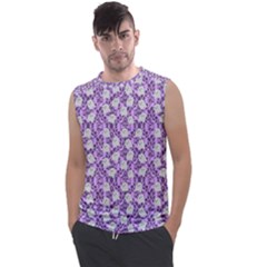 Purple Ghost Men s Regular Tank Top by NerdySparkleGoth