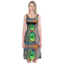 Alice In Wonderland Cat Midi Sleeveless Dress View1