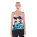 Beautifull Ariel Little Mermaid  Painting Spaghetti Strap Top View1