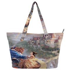 Beauty And The Beast Castle Full Print Shoulder Bag by artworkshop