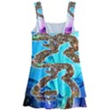 Browning Deer Glitter Galaxy Kids  Layered Skirt Swimsuit View2