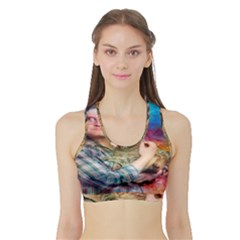 Bubbles Trailer Park Boys Sports Bra With Border by artworkshop