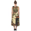 Calvin And Hobbes Midi Tie-Back Chiffon Dress View2