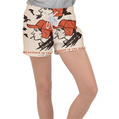 Catcher In The Rye Velour Lounge Shorts by artworkshop