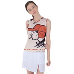 Catcher In The Rye Women s Sleeveless Sports Top by artworkshop