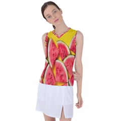 Watermelon Women s Sleeveless Sports Top by artworkshop