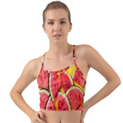 Watermelon Mini Tank Bikini Top by artworkshop