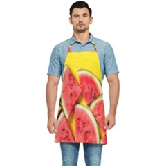 Watermelon Kitchen Apron by artworkshop