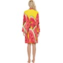 Watermelon Long Sleeve Velour Robe View4