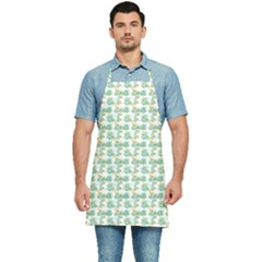 Flowers Pattern Kitchen Apron by Sparkle