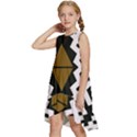 Abstract pattern geometric backgrounds  Kids  Frill Swing Dress View2