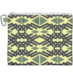 Abstract Pattern Geometric Backgrounds Canvas Cosmetic Bag (xxxl) by Eskimos