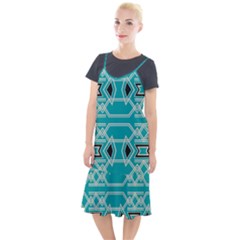 Abstract Pattern Geometric Backgrounds  Camis Fishtail Dress by Eskimos