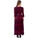 Folk flowers print Floral pattern Ethnic art Button Up Maxi Dress View2