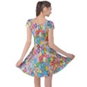 Floral Flowers Cap Sleeve Dress View2