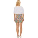 Floral Flowers Mini Front Wrap Skirt View4