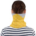 Hexagons Yellow Honeycomb Hive Bee Hive Pattern Face Seamless Bandana (Adult) View2