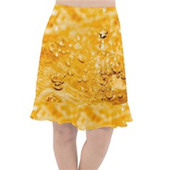 Water Fishtail Chiffon Skirt by artworkshop