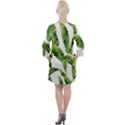 Sheets Tropical Plant Palm Summer Exotic Open Neck Shift Dress View2