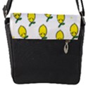 Pattern Lemon Texture Flap Closure Messenger Bag (S) View1