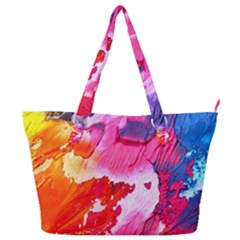 Colorful Painting Full Print Shoulder Bag by artworkshop