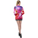 Colorful Painting Long Sleeve Satin Shirt View2