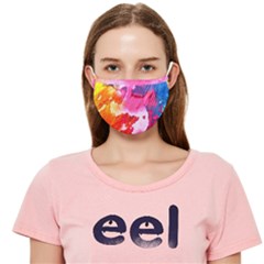 Colorful Painting Cloth Face Mask (adult) by artworkshop