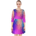 Triangles Polygon Color Smock Dress View1