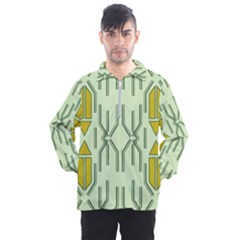 Abstract Pattern Geometric Backgrounds Men s Half Zip Pullover by Eskimos